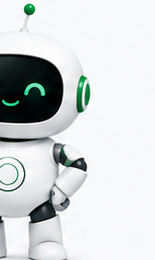 MJ the Ion Bot stands by