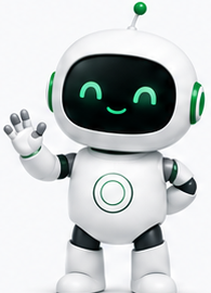 MJ the Ion Bot waving
